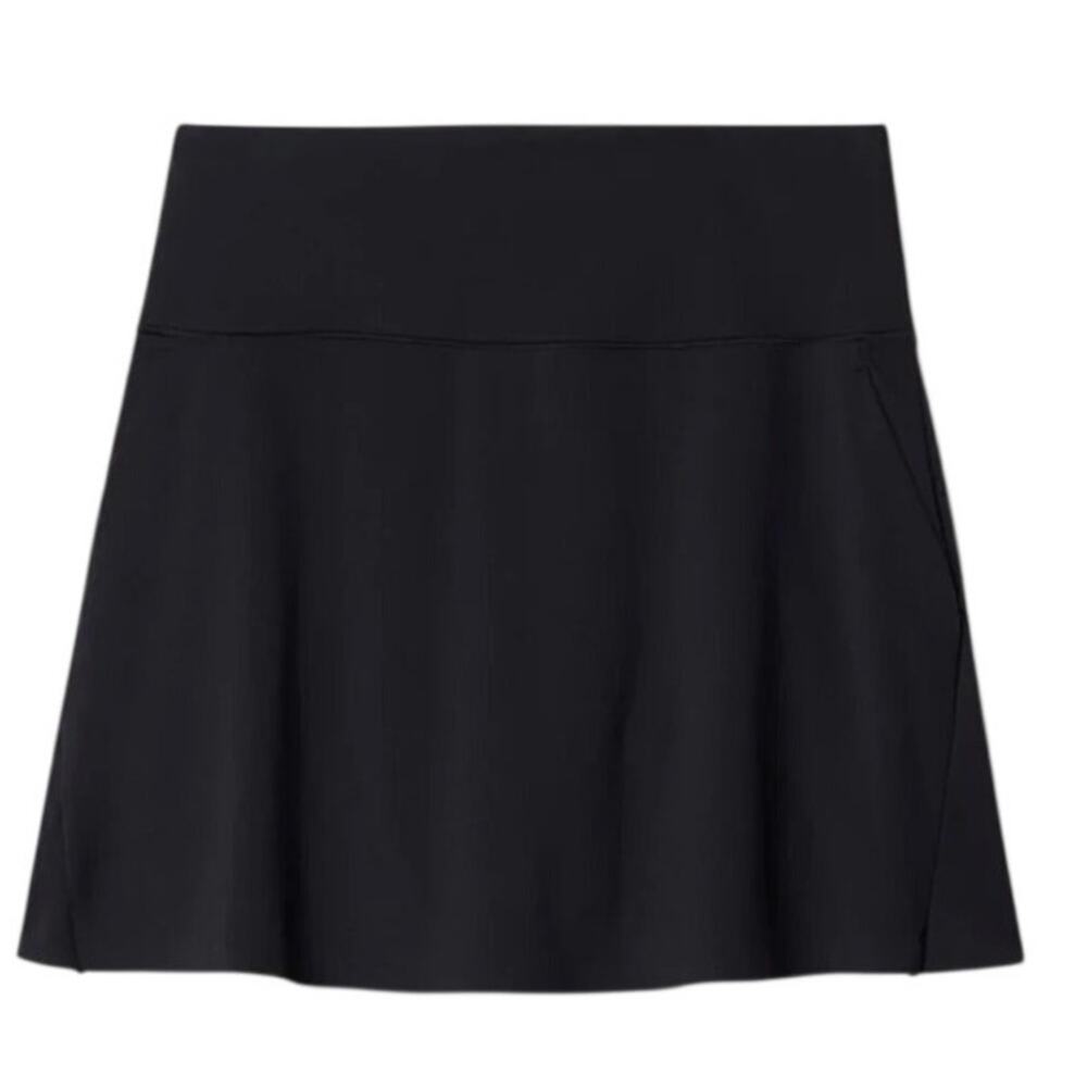 RHONE COURSE TO COURT SPORT SKORT BLACK SZ XXL WITH POCKETS. RETAILS 98.00